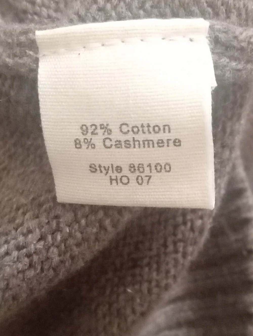 J. Crew Men's Taupe Zip Mock Neck Sweater